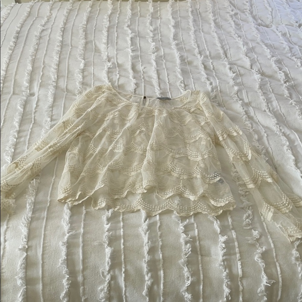 Off White Swim Cover-Up